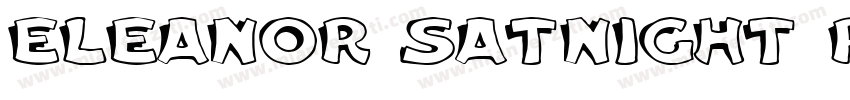 Eleanor Satnight Reg字体转换